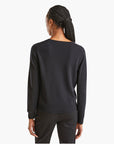 United Colors Of Benetton Woman Black V-Neck Sweater In Pure Merino Wool | LEVISONS