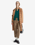 United Colors Of Benetton Woman Green Crew Neck Cardigan In Pure Merino Wool | LEVISONS