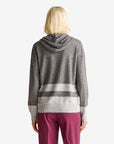United Colors Of Benetton Woman Gray Sweater In Cashmere Blend With Hood | LEVISONS