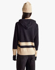 United Colors Of Benetton Woman Black Sweater In Cashmere Blend With Hood | LEVISONS