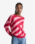 United Colors Of Benetton Woman Regimental Striped Sweater | LEVISONS