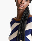 United Colors Of Benetton Woman Regimental Striped Sweater | LEVISONS