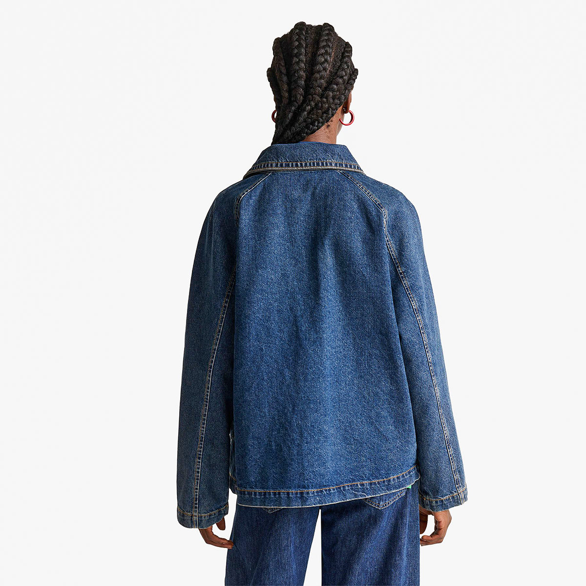Woman Short Denim Trench Coat – Levisons