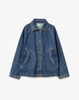 United Colors Of Benetton Woman Short Denim Trench Coat | LEVISONS