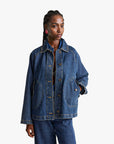 United Colors Of Benetton Woman Short Denim Trench Coat | LEVISONS