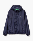 United Colors Of Benetton Man Rain Defender Jacket With Hood | LEVISONS
