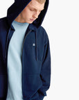 United Colors Of Benetton Man Zip-Up Hoodie In Cotton | LEVISONS