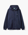 United Colors Of Benetton Man Zip-Up Hoodie In Cotton | LEVISONS