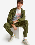 United Colors Of Benetton Man Zip-Up Hoodie In Cotton | LEVISONS