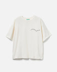 United Colors Of Benetton Woman T-Shirt With Slogan Print | LEVISONS