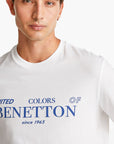 United Colors Of Benetton Man T-Shirt In Cotton With Logo | LEVISONS