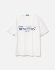 United Colors Of Benetton Man T-Shirt In Cotton With Logo | LEVISONS