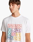 United Colors Of Benetton Man T-Shirt In Cotton With Logo | LEVISONS