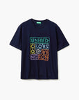United Colors Of Benetton Man T-Shirt In Cotton With Logo | LEVISONS