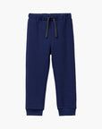 United Colors Of Benetton Boy Kid Cotton Trousers With Logo | LEVISONS