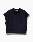 United Colors Of Benetton Woman Sleeveless Sweater In Stretch Modal | LEVISONS