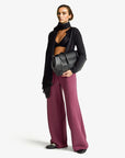 United Colors Of Benetton Woman Wide Trousers In Stretch Modal | LEVISONS