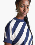 United Colors Of Benetton Woman Regimental Striped T-Shirt | LEVISONS