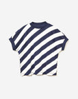 United Colors Of Benetton Woman Regimental Striped T-Shirt | LEVISONS