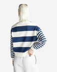 United Colors Of Benetton Woman Striped Crew Neck Hoodie | LEVISONS