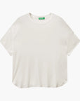United Colors Of Benetton Woman Slim Fit T-Shirt In Stretch Viscose | LEVISONS
