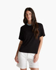 United Colors Of Benetton Woman Slim Fit T-Shirt In Stretch Viscose | LEVISONS