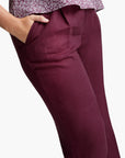 United Colors Of Benetton Woman Regular Fit Pure Linen Trousers | LEVISONS