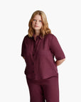 United Colors Of Benetton Woman Short Shirt In Pure Linen | LEVISONS