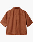 United Colors Of Benetton Woman Short Shirt In Pure Linen | LEVISONS