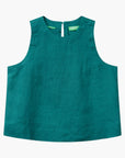 United Colors Of Benetton Woman Sleeveless Top In Pure Linen | LEVISONS