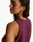 United Colors Of Benetton Woman Sleeveless Top In Pure Linen | LEVISONS
