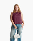 United Colors Of Benetton Woman Sleeveless Top In Pure Linen | LEVISONS