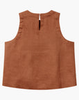 United Colors Of Benetton Woman Sleeveless Top In Pure Linen | LEVISONS