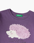 United Colors Of Benetton Girl Kid T-Shirt With Petal Effect Applique | LEVISONS