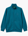 United Colors Of Benetton Boy Junior Pure Cotton Sweatshirt With Zipper | LEVISONS