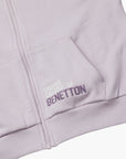 United Colors Of Benetton Girl Junior Zip-Up Sweatshirt With Print | LEVISONS