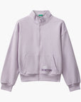 United Colors Of Benetton Girl Junior Zip-Up Sweatshirt With Print | LEVISONS