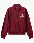 United Colors Of Benetton Girl Junior Zip-Up Sweatshirt With Print | LEVISONS