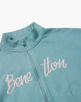 United Colors Of Benetton Girl Junior Zip-Up Sweatshirt With Print | LEVISONS