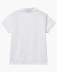 United Colors Of Benetton Girl Junior Short Sleeve Polo In Cotton | LEVISONS