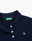 United Colors Of Benetton Girl Junior Short Sleeve Polo In Cotton | LEVISONS