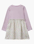 United Colors Of Benetton Girl Kid Long Sleeve Dress With Flowers | LEVISONS