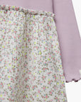 United Colors Of Benetton Girl Kid Long Sleeve Dress With Flowers | LEVISONS