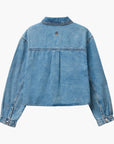 United Colors Of Benetton Girl Junior Denim Shirt | LEVISONS