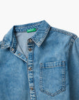 United Colors Of Benetton Girl Junior Denim Shirt | LEVISONS