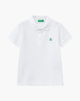 United Colors Of Benetton Short Sleeve Polo In Organic Cotton | LEVISONS