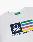United Colors Of Benetton T-Shirt With Logo Print | LEVISONS