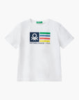 United Colors Of Benetton T-Shirt With Logo Print | LEVISONS