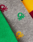United Colors Of Benetton Unisex Three Pairs Of Stretch Cotton Blend Socks | LEVISONS