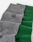 United Colors Of Benetton Unisex Two Pairs Of High Socks | LEVISONS